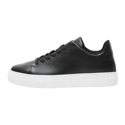 Baskets David Chunky Leather Black EU 40