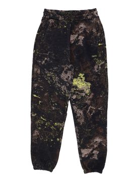 Pantalone Tuta Felpato Uomo Leshen Dark Chemical Sweatpants Dark Camo
