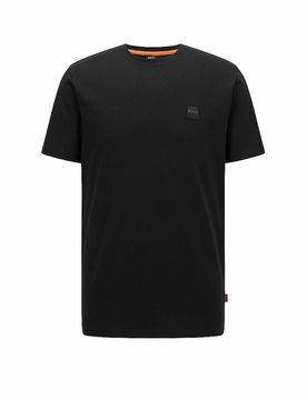 T-Shirt Relaxed Fit TALES schwarz L herren