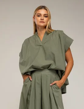 Top de mujer oversize de manga corta - Tantra - FashionsVida