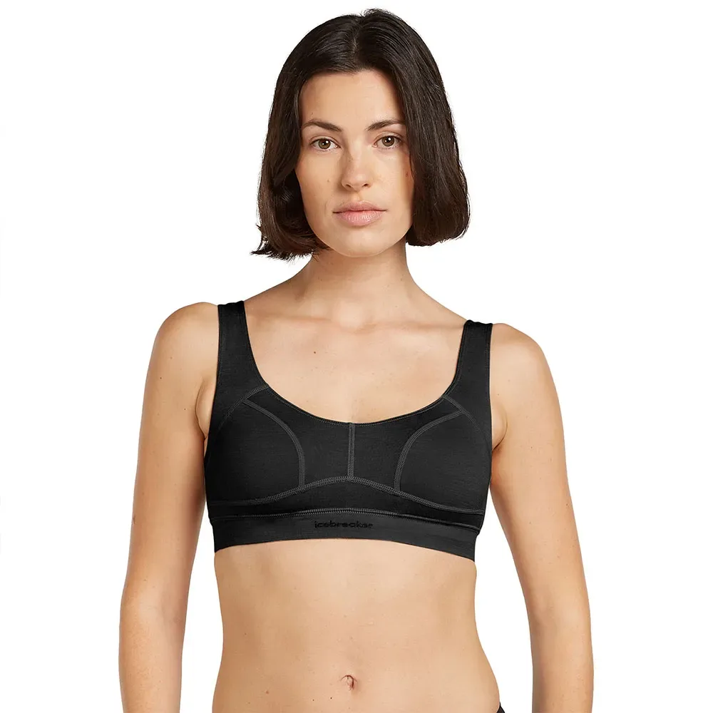 Soutien-gorge De Sport Queens Clasp Black M - Icebreaker - FashionsVida