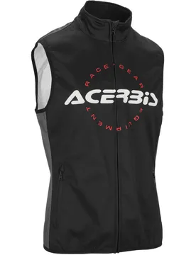 Gilet Moto Off Road Softshell LINEAR Grigio Nero taglia 3XL - Acerbis - FashionsVida