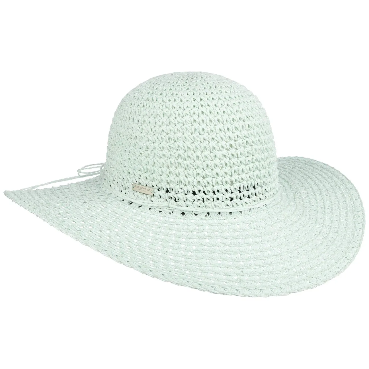 Levina Straw Hat by - mint green - Damen - Size: One Size - Seeberger - FashionsVida