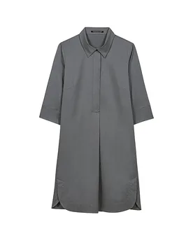 Luisa Cerano Midikleid gris 34 - Luisa Cerano - FashionsVida