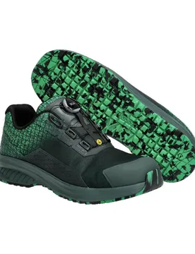 Chaussures De Sécurité Larges Green / Green Forest EU 40 - MASCOT - FashionsVida