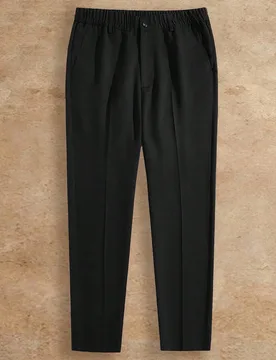 Pantalones de traje casuales de unicolor para hombres de talla grande, vacaciones, regalos del Día del Padre - Shein - FashionsVida