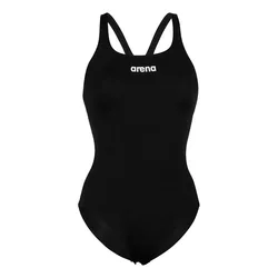 Team Swim Pro Solid Swimsuit Black / White FR 32 Women