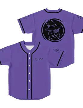 Rezz Purple Circle Baseball Jersey 2026 Music Festival V-Neck Short Sleeve Shirts Women Men Streetwear Tops - Aliexpress - FashionsVida