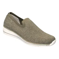 Slipper mit Keilabsatz „Federleicht“ gruen 37 Damen