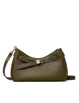 Ledertasche - Umhängetasche ROMY olive damen