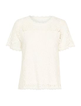 Cream Blusa 'CR Kit' blanco lana