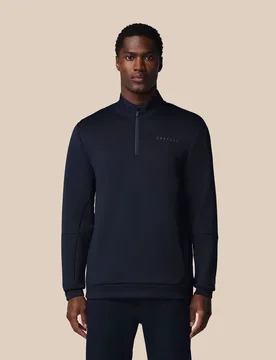 Men’s Flex Long Sleeve Quarter Zip Sweatshirt - Navy NAVY 2XL male - Castore - FashionsVida