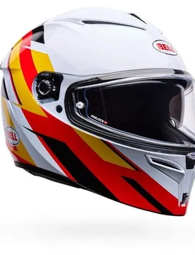 Casco Moto LITHIUM NOVA Bianco Rosso taglia XL - Bell - FashionsVida