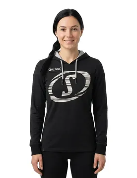 Sweat à Capuche Fast Black / Grey Melange XL