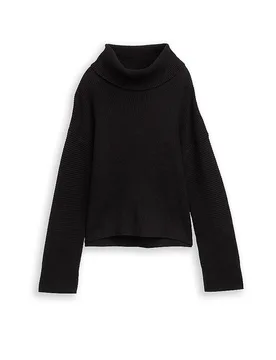 Rollkragenpullover Oversized Fit schwarz M damen - Tom tailor - FashionsVida