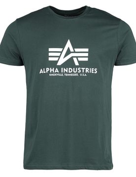 T-Shirt - Basic T-Shirt - S bis XL - für Männer - Größe S - grün - Männer - male