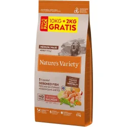 Pienso para perros adultos medianos y grandes No Grain salmón