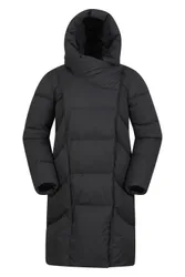 Cosy Wrap II Womens Extreme Down Jacket - Black - Black - Size: 24