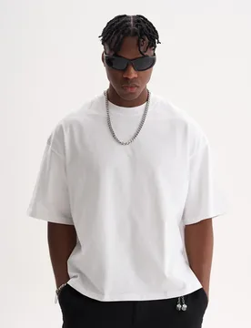 High-end Pure Cotton Short-sleeved Solid Color Men's 2026 Summer T-shirt - Aliexpress - FashionsVida