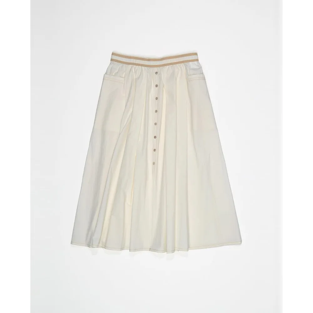 Falda línea A botones - Bimba y Lola - FashionsVida