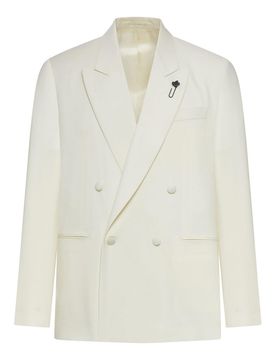 Lardini Blazer Doppiopetto In Lana