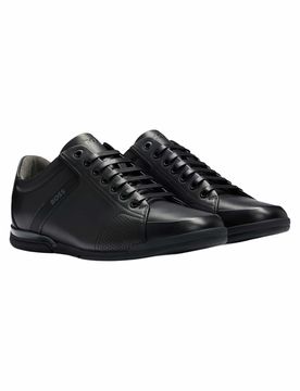 Black Sneaker Saturn Schwarz 46