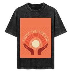 Trust The Process T-Shirt Urban Casual Loose Fit Tee