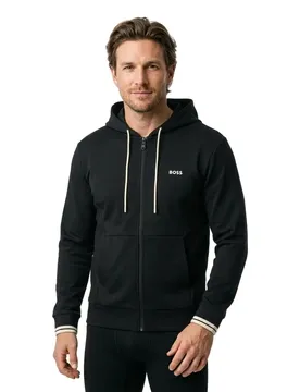Sweat-shirt à Zip Zone 10272320 01 Black 002 XL