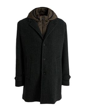 Paltò Abrigo Hombre Verde oscuro 54 Hombre
