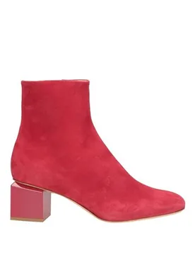 Botines de caña alta Mujer Rojo 35,36,37.5 Mujer - AGL - FashionsVida