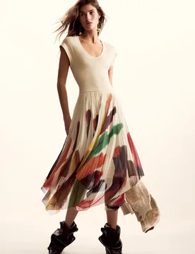 Robe conçue par mr. christian lacroix WHITE XS female - Desigual - FashionsVida