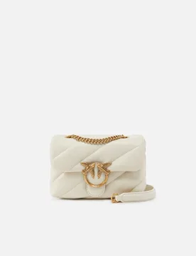 LOVE PUFF MINI CL SHEEP NAPPA FW25 - PINKO - FashionsVida