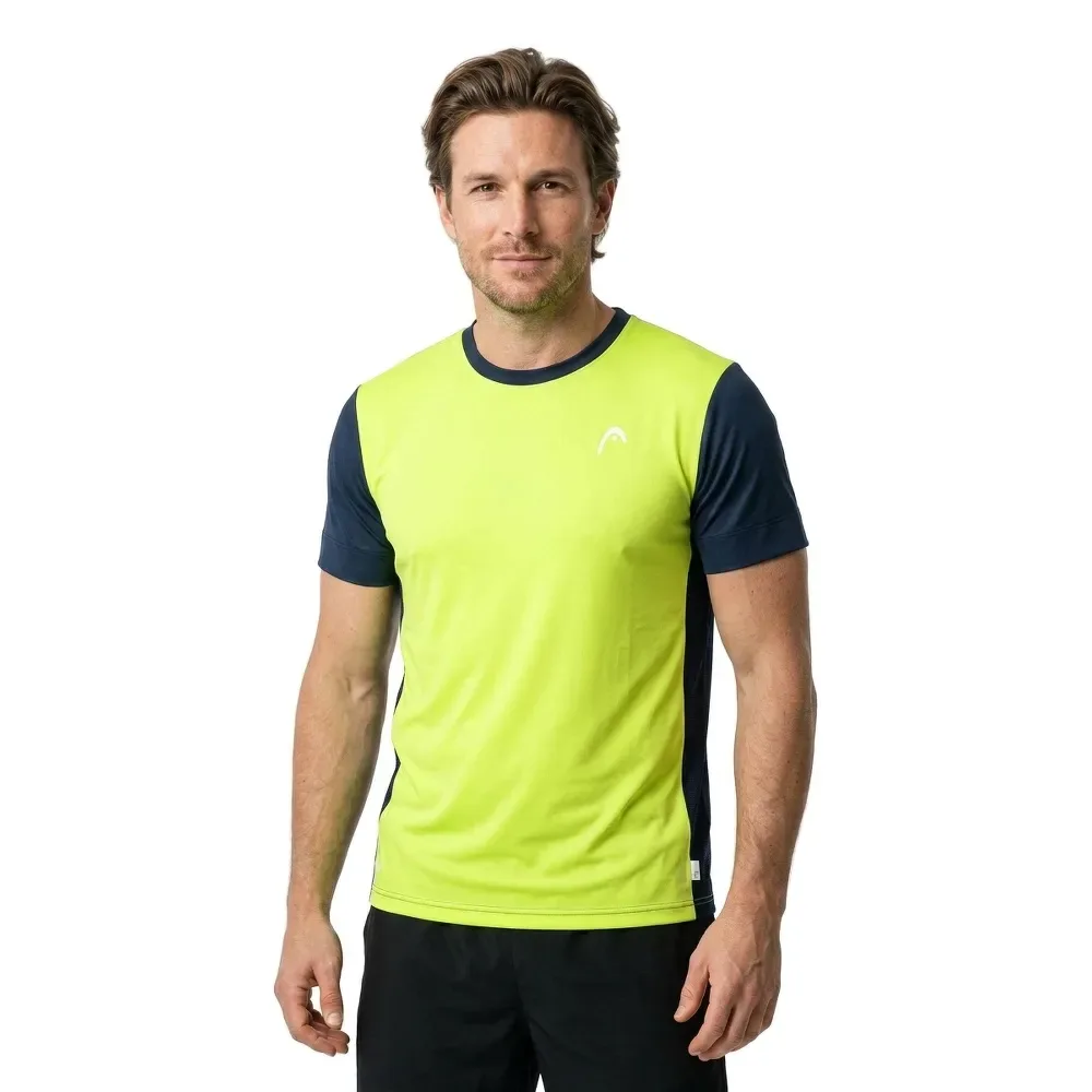 Slice Short Sleeve T-shirt Lightlime S - Head Racket - FashionsVida
