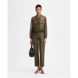 Pantalón de mujer largo recto