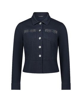 Jeansjacke dunkelblau 38 damen