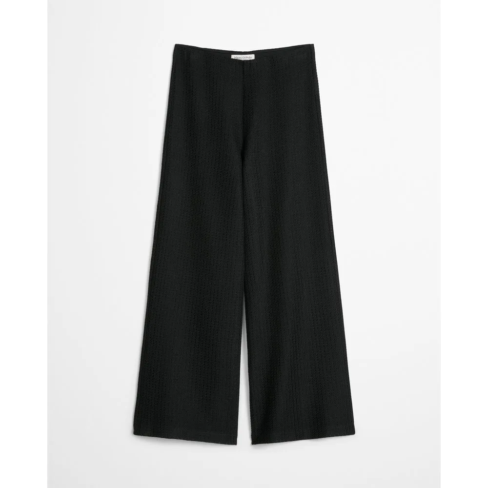 Pantalón de ganchillo slim de punto de mezcla de algodón - MARC O'POLO - FashionsVida