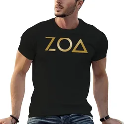 Imagine Imporved ZOA Logo Essential Design T-Shirt Basic Crew Neck Short Sleeve Top