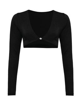 OW Collection Top 'BIANCA' negro
