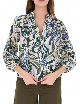 I BLUES Camicia in cotone VERDE 38