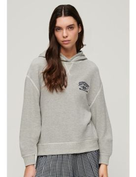 Para mujer. W2012071A Sudadera con capucha Athletic Essential (L), Casual, Algodón, Manga larga