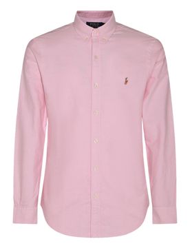 Camicia in cotone rosa