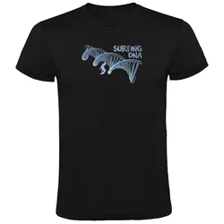 T-shirt à Manches Courtes Surf Dna Black S