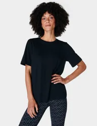 Essential Cotton Rich Crew Neck T-Shirt Black