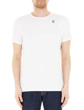 K-way T-shirt in cotone BIANCO XXL - K-way - FashionsVida