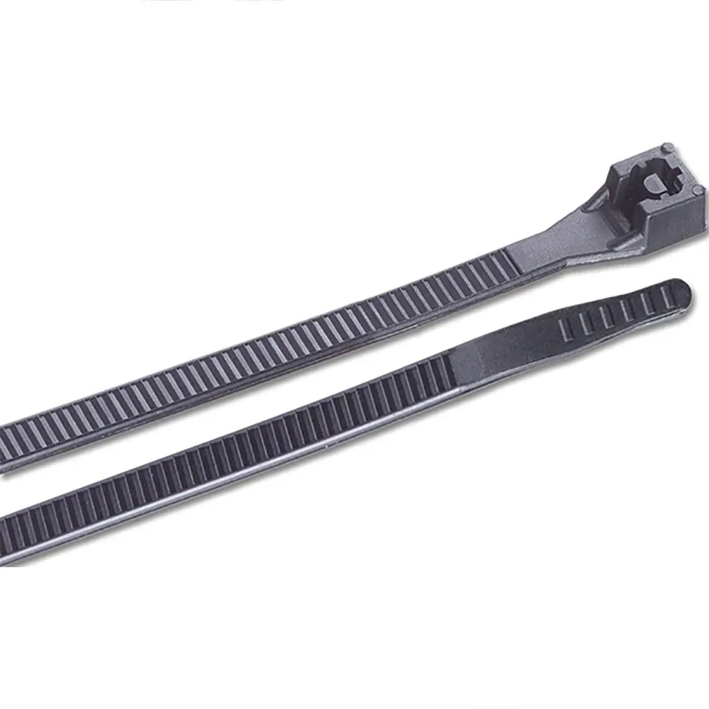 Marine Standard Cable Ties 11´´ 100 Units UV Black One Size unisex - Ancor - FashionsVida