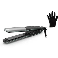 Plancha de pelo y rizador Thermostyle 2 en 1, con revestimiento de Titanio