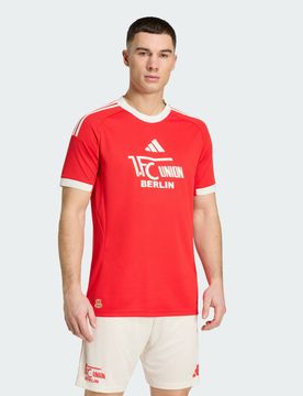 Maglia Fourth Replica Union Berlin 2025/2026 M Off White / Vivid Red