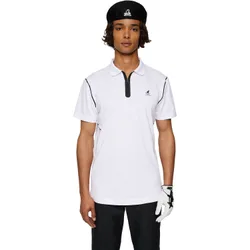 J.Lindeberg Polo Miro, weiss xxl