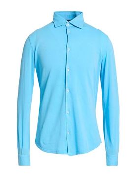Hemd Herren Azurblau 48,50,54,56,58,60 Herren