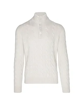 Kaschmirpullover creme 50 herren - Gran Sasso - FashionsVida